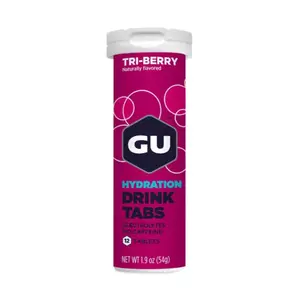 Viên Sủi Hoà Tan Bổ Sung Điện Giải Hương Quả Mọng, Hydration Drink Tabs, Tri-Berry, 12 Viên, 1.9 oz (54g) - GU
