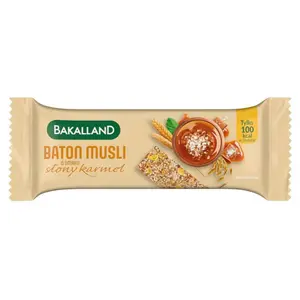 Thanh Ngũ Cốc Caramen Muối, Baton Musli, Salted Caramel (30g) - BAKALLAND