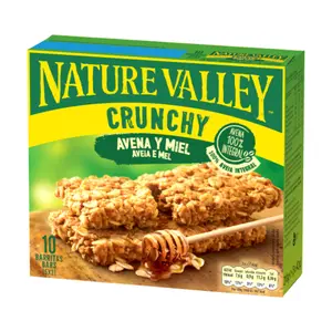Thanh Ngũ Cốc Yến Mạch & Mật Ong, Crunchy Granola Bars, Oats N Honey, 10 Thanh (210g) - NATURE VALLEY