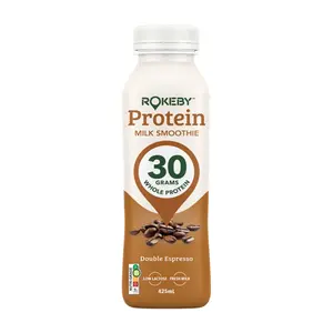 Sinh Tố Sữa Protein Vị Cà Phê, Protein Milk Smoothie, Double Espresso (425ml) - ROKEBY FARMS