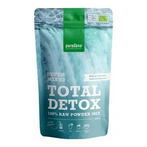 Bột Thải Độc, Thanh Lọc Cơ Thể Hữu Cơ, Organic Total Detox, 100% Raw Powder Mix (250g) - PURASANA