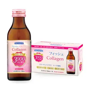 Nước Uống Bổ Sung Collagen, 3000mg Collagen Drink, 10 Lọ (1000ml) - KENKOGEN