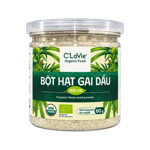 Bột Hạt Gai Dầu Hữu Cơ, Organic Hemp Seed Powder (60g) - C'LAVIE