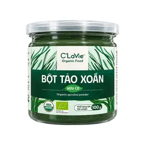 Bột Tảo Xoắn Hữu Cơ, Organic Spirulina Powder (100g) - C'LAVIE