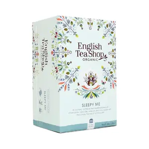 Trà Bông Cúc, Oải Hương, Nữ Lang & Tía Tô Hữu Cơ, Sleepy Me, 20 Túi Trà, 1.06 oz (30g) - ENGLISH TEA SHOP