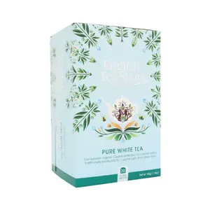 Trà Trắng Ceylon Hữu Cơ, Pure White Tea, 20 Túi Trà, 1.4 oz (40g) - ENGLISH TEA SHOP