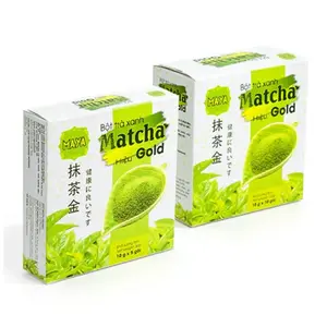 Bột Trà Xanh Hiệu Gold, Matcha Gold, 5 Gói (50g) - MAYA
