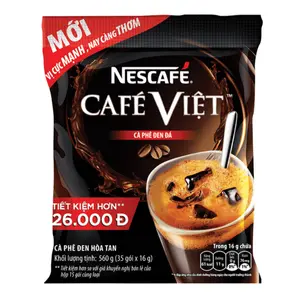 Cà Phê Đen Đá, Café Việt, Iced Black Coffee, 35 Gói (560g) - NESCAFE