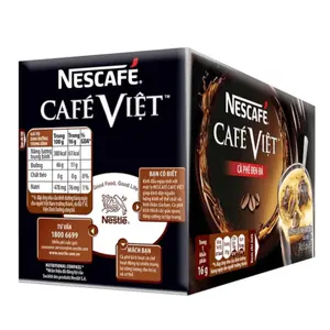 Cà Phê Việt, Đen Đá, Vietnamese Iced Black Coffee, 15 Gói (240g) - NESCAFE