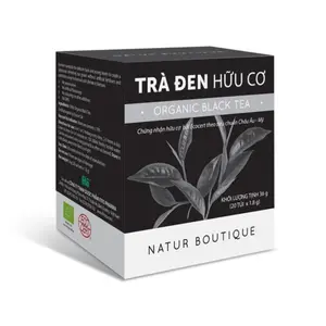 Trà Đen Hữu Cơ, Organic Black Tea, 20 Túi Lọc (36g) - NATUR BOUTIQUE