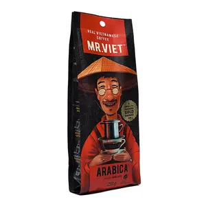 Arabica Cà Phê Rang Xay, Arabica Ground Coffee, 8.8 oz (250g) - MR. VIET