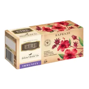 Trà Bụt Giấm Tăng Đề Kháng, Immunity Hibiscus Tea, 25 Túi Trà (37.5g ) - ETRE