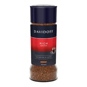 Cà Phê Hòa Tan, Rich Aroma Vivid & Spicy Instant Coffee, 100% Arabica (100g) - DAVIDOFF