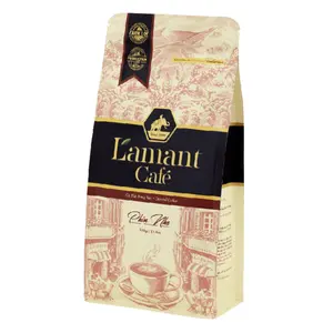 Cà Phê Rang Xay, Phin Nhẹ, Ground Coffee, Light, 8.8 oz (250g) - L'AMANT CAFE