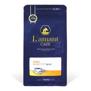 Cà Phê Rang Nguyên Hạt Culi, 100% Culi Coffee (250g) - L'AMANT CAFE