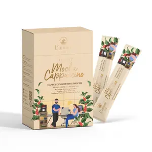 Cà Phê Hòa Tan, L`Elegant, Mocha Cappuccino, 12 Gói (300g) - L'AMANT CAFE