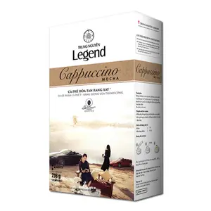 Cà Phê Hòa Tan Rang Xay, Cappuccino Mocha, 12 Gói (216g) - TRUNG NGUYEN