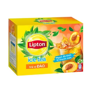 Trà Vị Đào, Peach Ice Tea, 16 Gói (224g) - LIPTON
