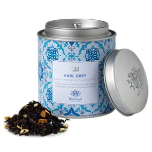 Trà Đen Bá Tước, Earl Grey No. 33, Black Tea with Flavouring, Loose Tea Caddy (100g) - WHITTARD