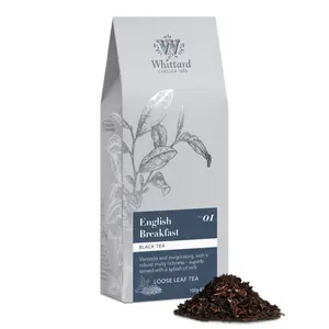 Trà Buổi Sáng Anh Quốc, English Breakfast No. 01, Black Tea, Loose Tea Pouch, 3.5 oz (100g) - WHITTARD