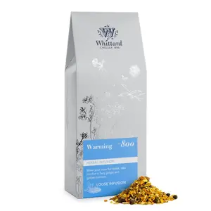 Trà Thảo Mộc Giữ Ấm Cơ Thể, Warming No. 800, Herbal Infusion, Loose Tea Pouch, 5.3 oz (150g) - WHITTARD