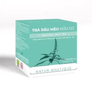 Trà Râu Mèo Hữu Cơ, Organic Java Tea, 20 Túi Lọc (30g) - NATUR BOUTIQUE