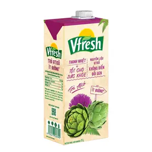 Trà Atisô Ít Đường, Vfresh, Artichoke Tea, Less Sugar (1L) - VINAMILK
