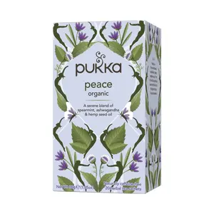 Trà Thảo Mộc An Nhiên Hữu Cơ, Organic Peace, 20 Gói, 1.05 oz (30g) - PUKKA