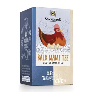 Trà Trái Cây Thảo Mộc Hữu Cơ Dành Cho Mẹ Bầu, Bald Mami Tee, 18 Gói (21.6g) - SONNENTOR