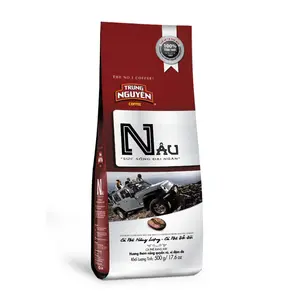 Cà Phê Rang Xay Nâu "Sức Sống Đại Ngàn", Ground Coffee with 0.13% Whiskey, 17.6 oz (500g) - TRUNG NGUYEN