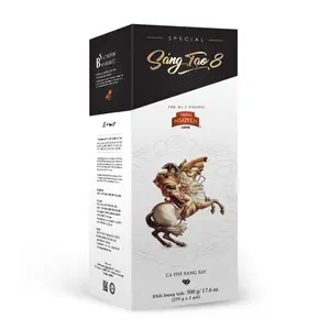 Cà Phê Rang Xay Sáng Tạo 8, Ground Coffee, Special Edition, 2 Gói, 17.6 oz (500g) - TRUNG NGUYEN