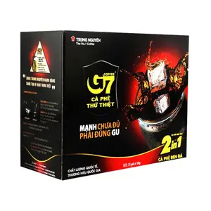 Cà Phê Đen Đá G7, 2 in 1 Instant Black Iced Coffee, 15 Gói (240g) - TRUNG NGUYEN