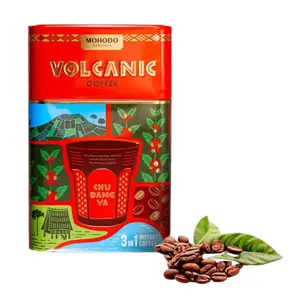 Cà phê Hòa Tan, 3 in 1 Volcanic Coffee (180g) - MOHODO FARMERS