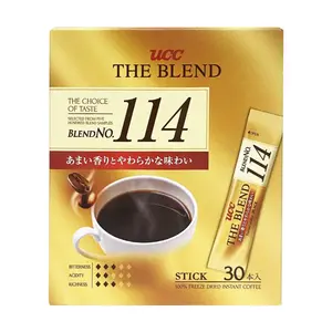 Cà Phê Hòa Tan, 100% Freeze Dried Instant Coffee, The Blend No. 114, 30 Gói (60g) - UCC