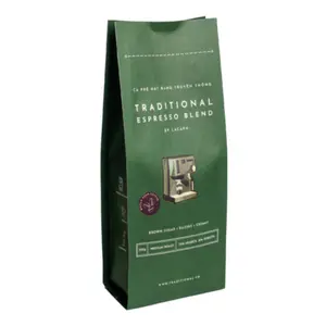 Cà Phê Hạt Rang Truyền Thống, Traditional Espresso Blend, Whole Bean Coffee, Brown Sugar Raisins Creamy (250g) - LACAPH