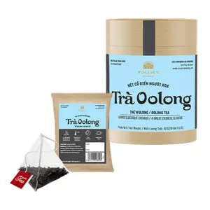 Trà Oolong Nét Cổ Điển Người Hoa, Oolong Tea, A Great Chinese Classic, 10 Túi Lọc (20g) - FOLLIET
