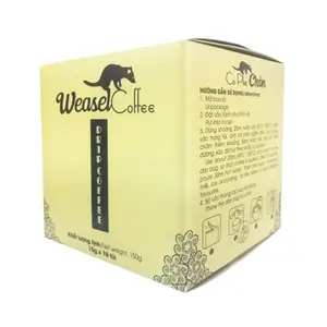 Cà Phê Chồn, Weasel Drip Coffee, 10 Túi (150g) - COCOA INDOCHINE