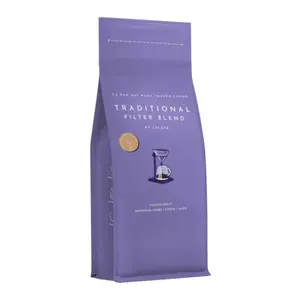 Cà Phê Hạt Rang Truyền Thống, Traditional Filter Blend, Pre-Ground Coffee, Mountain Herbs Citrus Juicy, 8.8 oz (250g) - LACAPH