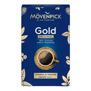 Cà Phê Hòa Tan, Gold Original, 100% Arabica, 10 Gói (18g) - MOVENPICK