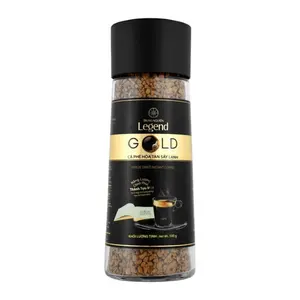 Cà Phê Hòa Tan Sấy Lạnh, Gold, Freeze Dried Instant Coffee (100g) - TRUNG NGUYEN