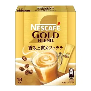 Cà Phê Hòa Tan, Gold Blend, Latte Coffee Mix, 18 Gói (126g) - NESCAFE