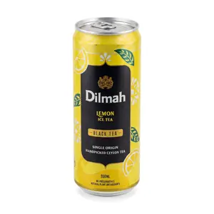 Trà Đen Hương Chanh Vàng, Lemon Ice Black Tea, Single Origin Handpicked Ceylon Tea (330ml) - DILMAH