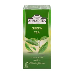 Trà Xanh, Green Tea, 25 Túi Trà (50g) - AHMAD TEA