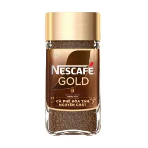 Cà Phê Hòa Tan Nguyên Chất, Gold, Instant Coffee, Medium Roast, 25 Ly (50g) - NESCAFE