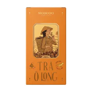 Trà Ô Long Sâm Dây Ngọc Linh, Oolong Tea, Dang Shen, 15 Túi Kim Tự Tháp, 1.05 oz (30g) - MOHODO HERITAGE