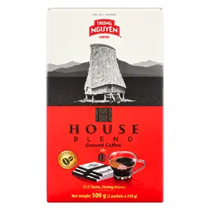 Cà Phê Rang Xay, House Blend Ground Coffee, 2 Gói (500g) - TRUNG NGUYEN