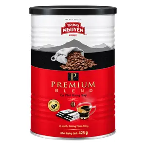 Cà Phê Rang Xay, Premium Blend, Ground Coffee (425g) - TRUNG NGUYEN