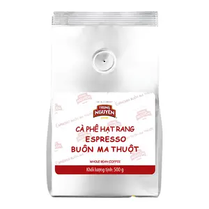 Cà Phê Hạt Rang Buôn Ma Thuột, Whole Bean Coffee, Espresso (500g) - TRUNG NGUYEN