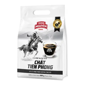 Cà Phê Rang Xay Chất Tiên Phong, Ground Coffee, 30 Gói (600g) - TRUNG NGUYEN