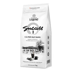 Cà Phê Hạt Rang, Legend Success 1, Arabica & Robusta Whole Bean Coffee (1kg) - TRUNG NGUYEN